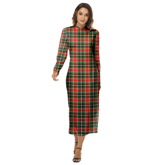 MacLachlan Hunting Modern Tartan Plaid Women's Hip Dress