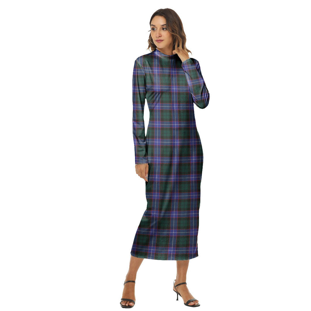 Guthrie Modern Tartan Plaid Women's Hip Dress