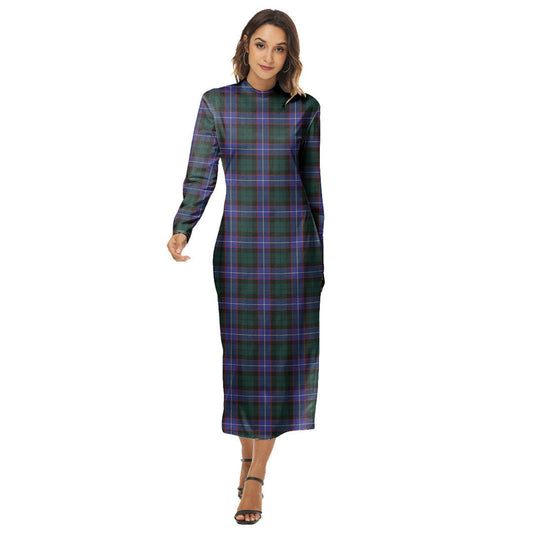 Guthrie Modern Tartan Plaid Women's Hip Dress