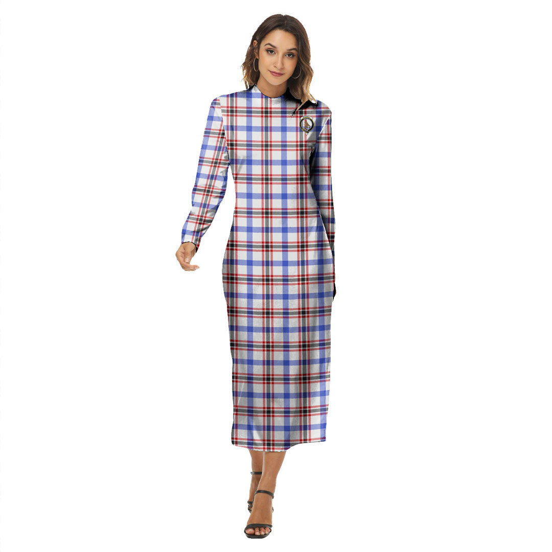 Boswell Modern Tartan Crest Women's Hip Dress