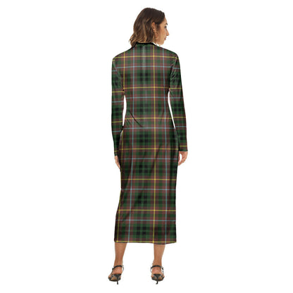 Buchanan Hunting Tartan Crest Women's Hip Dress