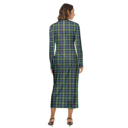 Watson Ancient Tartan Plaid Women's Hip Dress