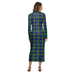 Alexander Tartan Plaid Women's Hip Dress