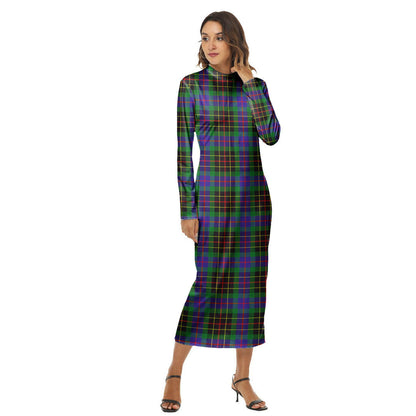 Brodie Hunting Modern Tartan Plaid Women's Hip Dress