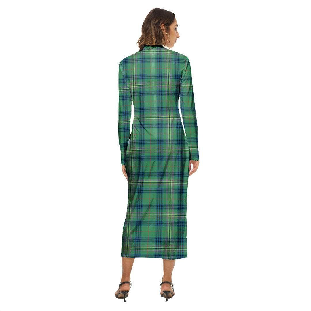 Kennedy Ancient Tartan Crest Women's Hip Dress