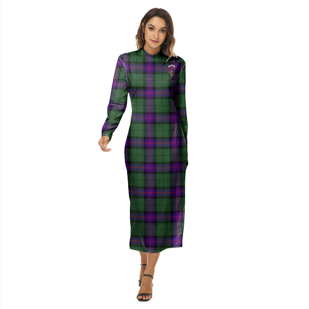 Armstrong Modern Tartan Crest Women's Hip Dress