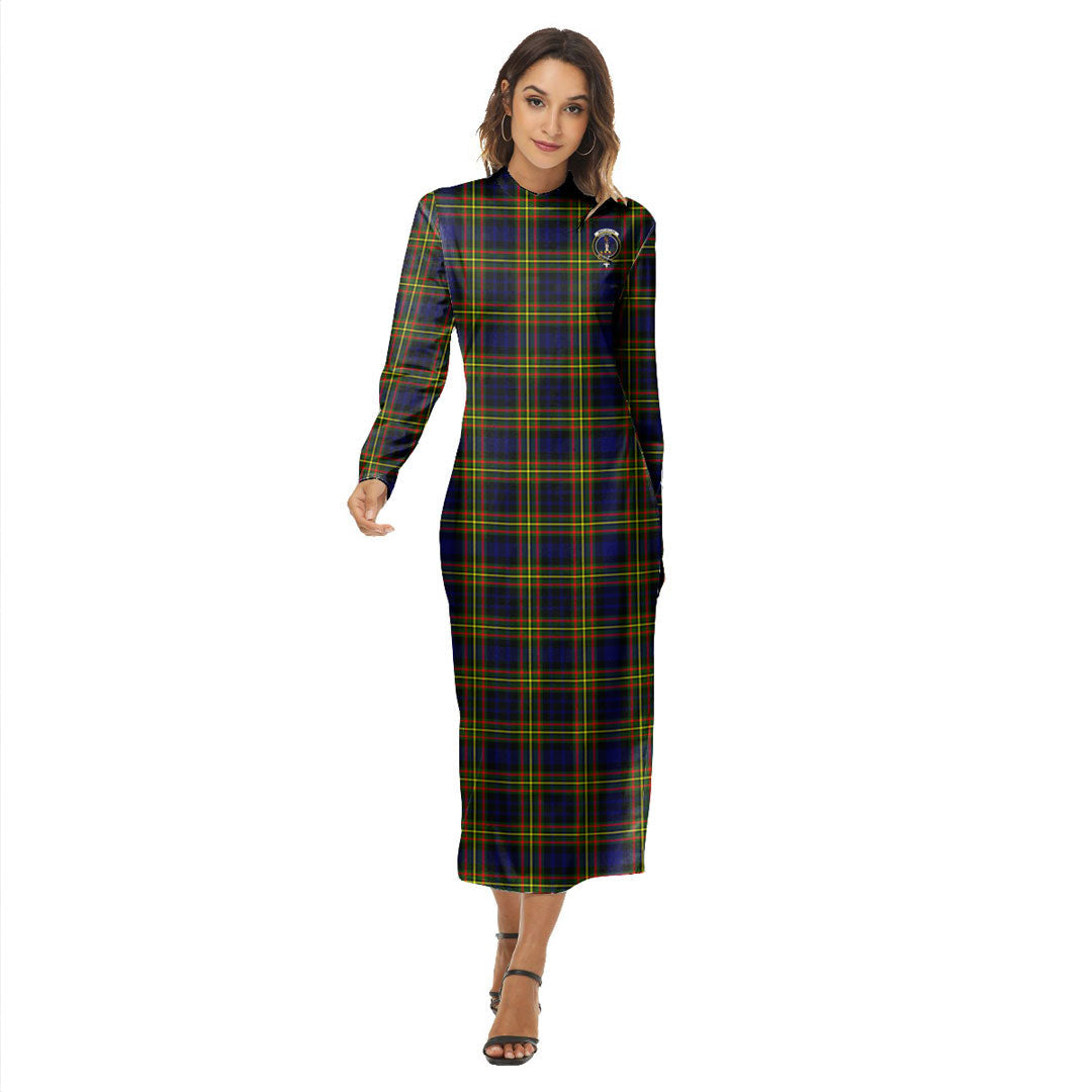 MacLellan Modern Tartan Crest Women's Hip Dress