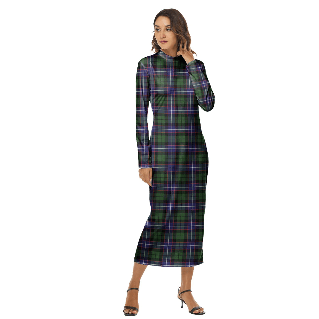 Galbraith Modern Tartan Plaid Women's Hip Dress