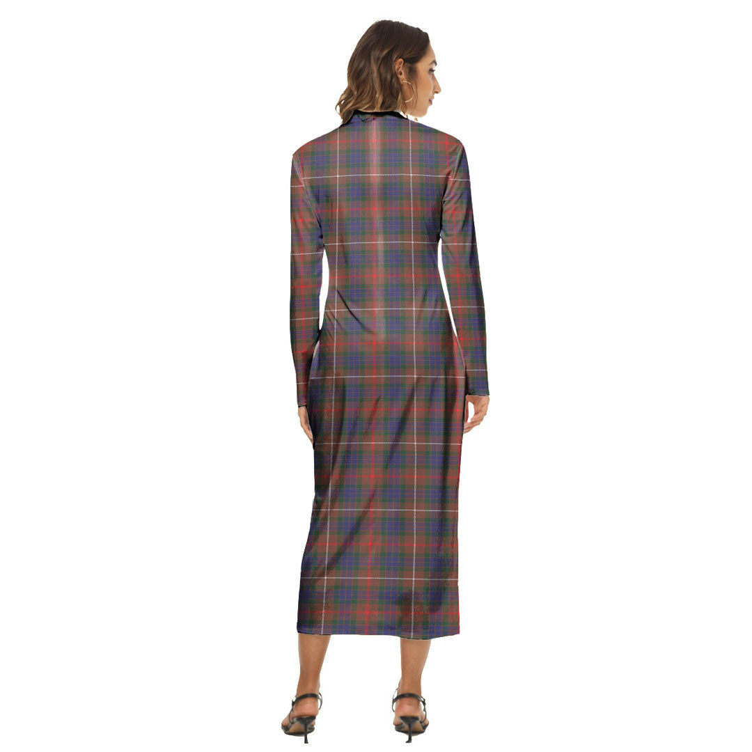 Fraser Hunting Modern Tartan Plaid Women's Hip Dress