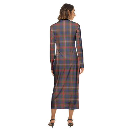 Fraser Hunting Modern Tartan Plaid Women's Hip Dress