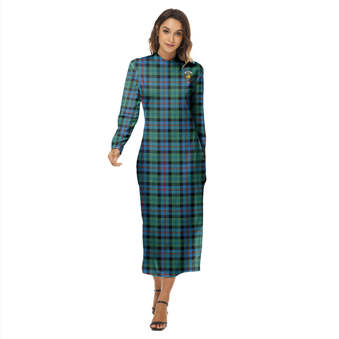 Campbell of Cawdor Ancient Tartan Crest Women's Hip Dress