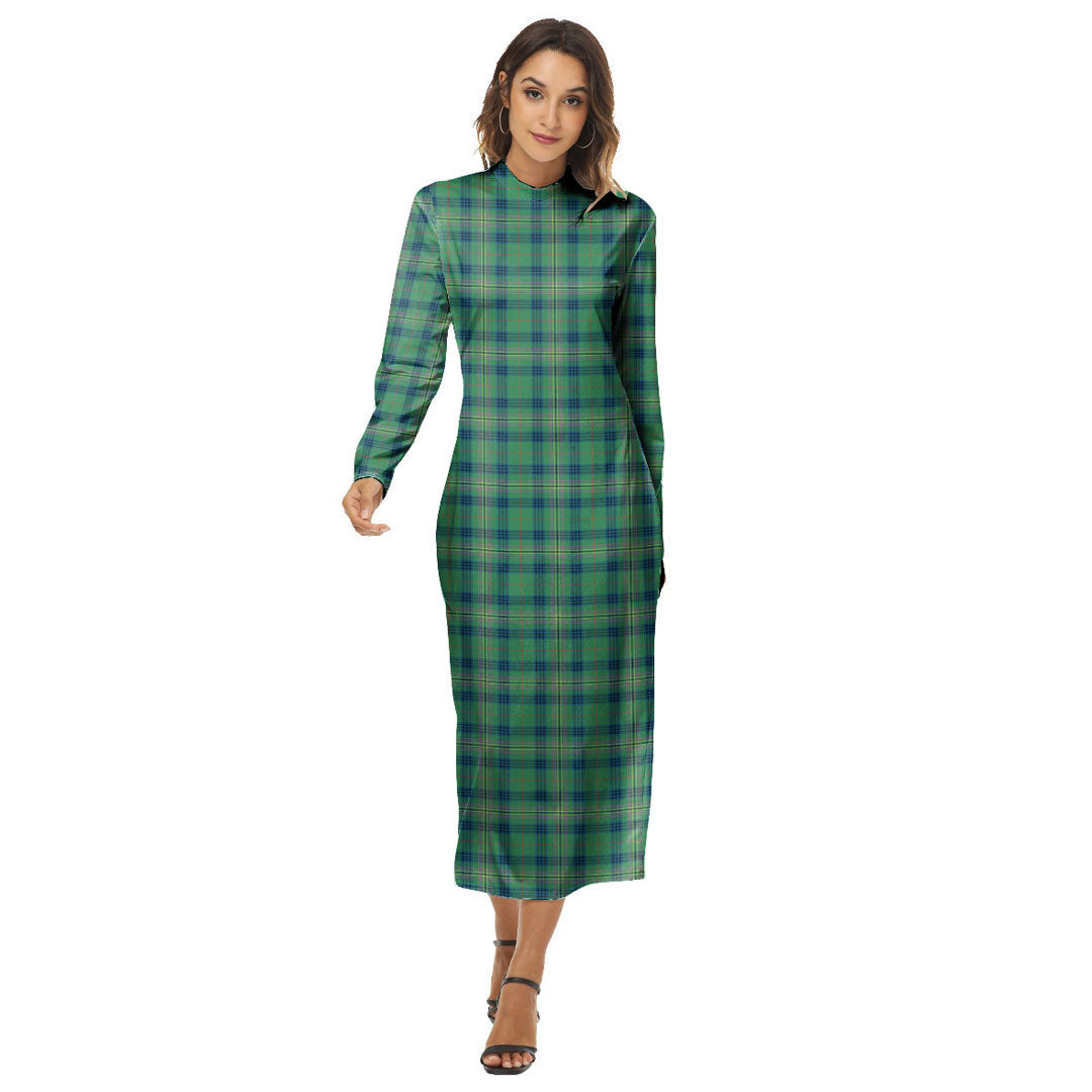 Kennedy Ancient Tartan Plaid Women's Hip Dress