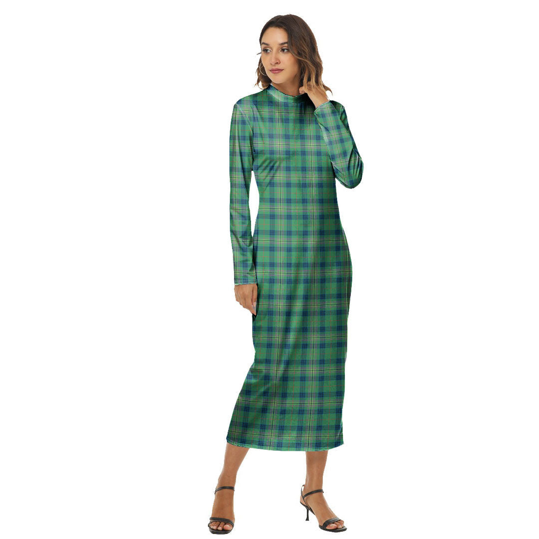 Kennedy Ancient Tartan Plaid Women's Hip Dress