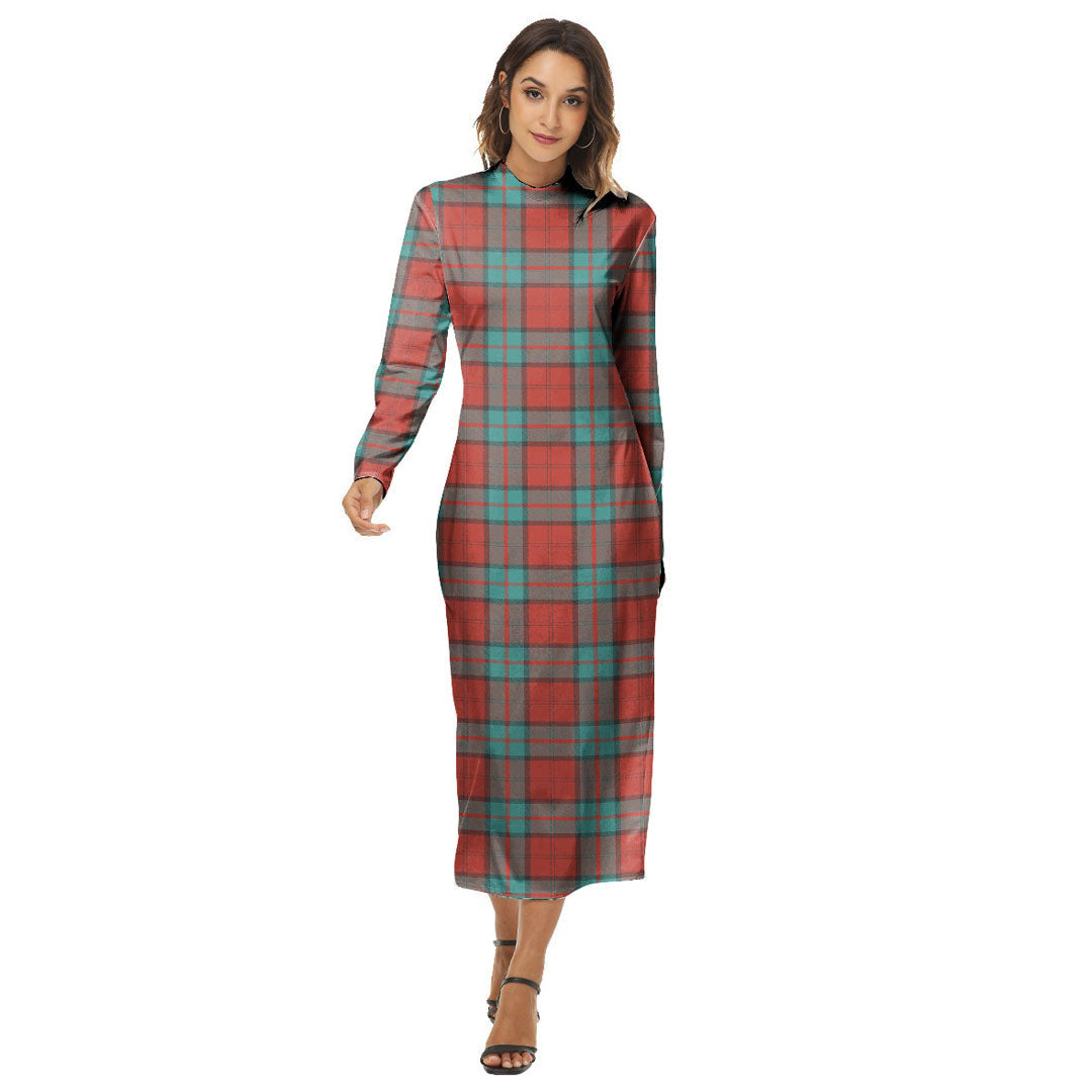 Dunbar Ancient Tartan Plaid Women's Hip Dress