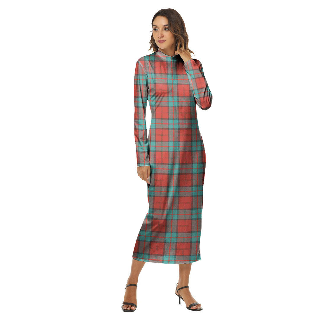 Dunbar Ancient Tartan Plaid Women's Hip Dress