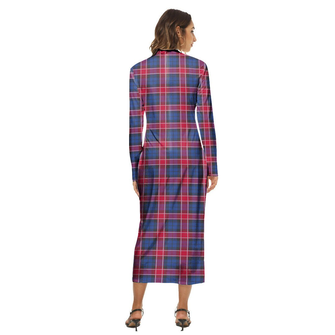 Graham of Menteith Red Tartan Plaid Women's Hip Dress