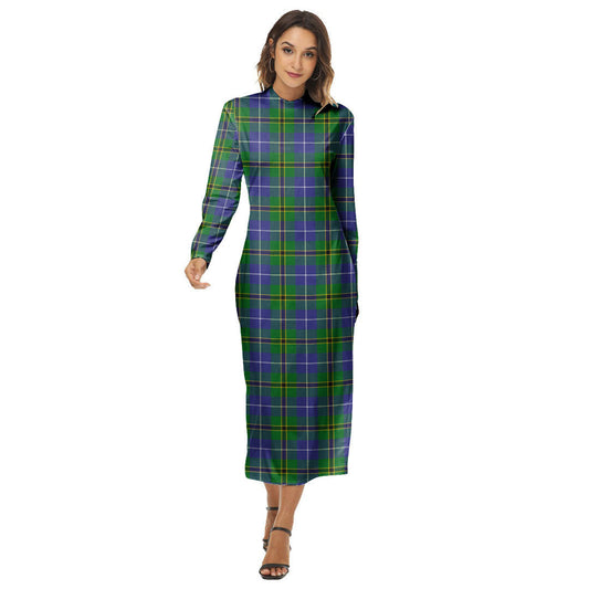 Turnbull Hunting Tartan Plaid Women's Hip Dress