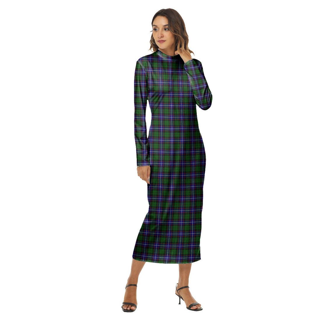 Russell Modern Tartan Plaid Women's Hip Dress