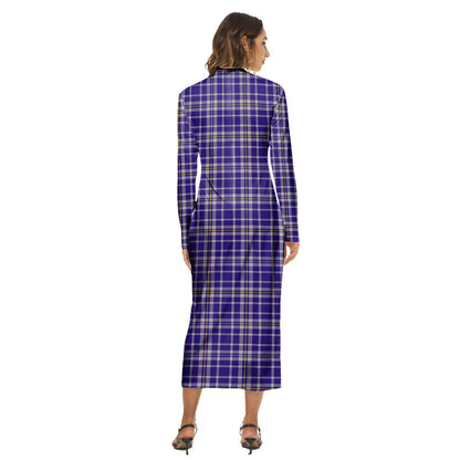 Ochterlony Tartan Plaid Women's Hip Dress