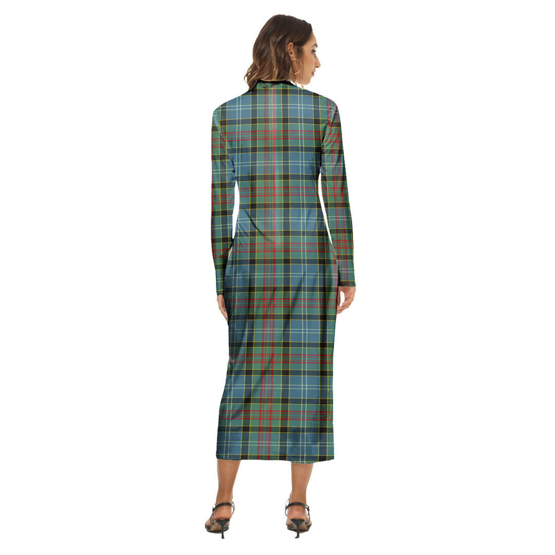 Paisley District Tartan Crest Women's Hip Dress