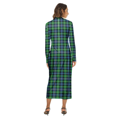 Murray of Atholl Ancient Tartan Crest Women's Hip Dress