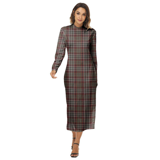 Nicolson Hunting Weathered Tartan Plaid Women's Hip Dress