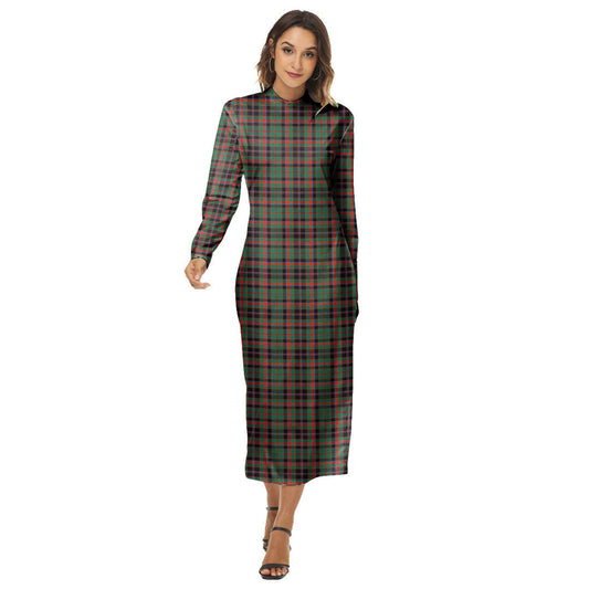 Cumming Hunting Ancient Tartan Plaid Women's Hip Dress