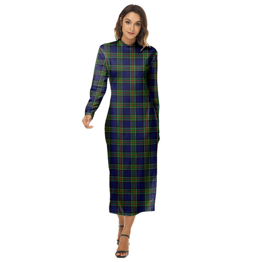 Colquhoun Modern Tartan Plaid Women's Hip Dress