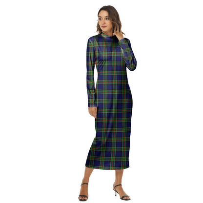 Colquhoun Modern Tartan Plaid Women's Hip Dress