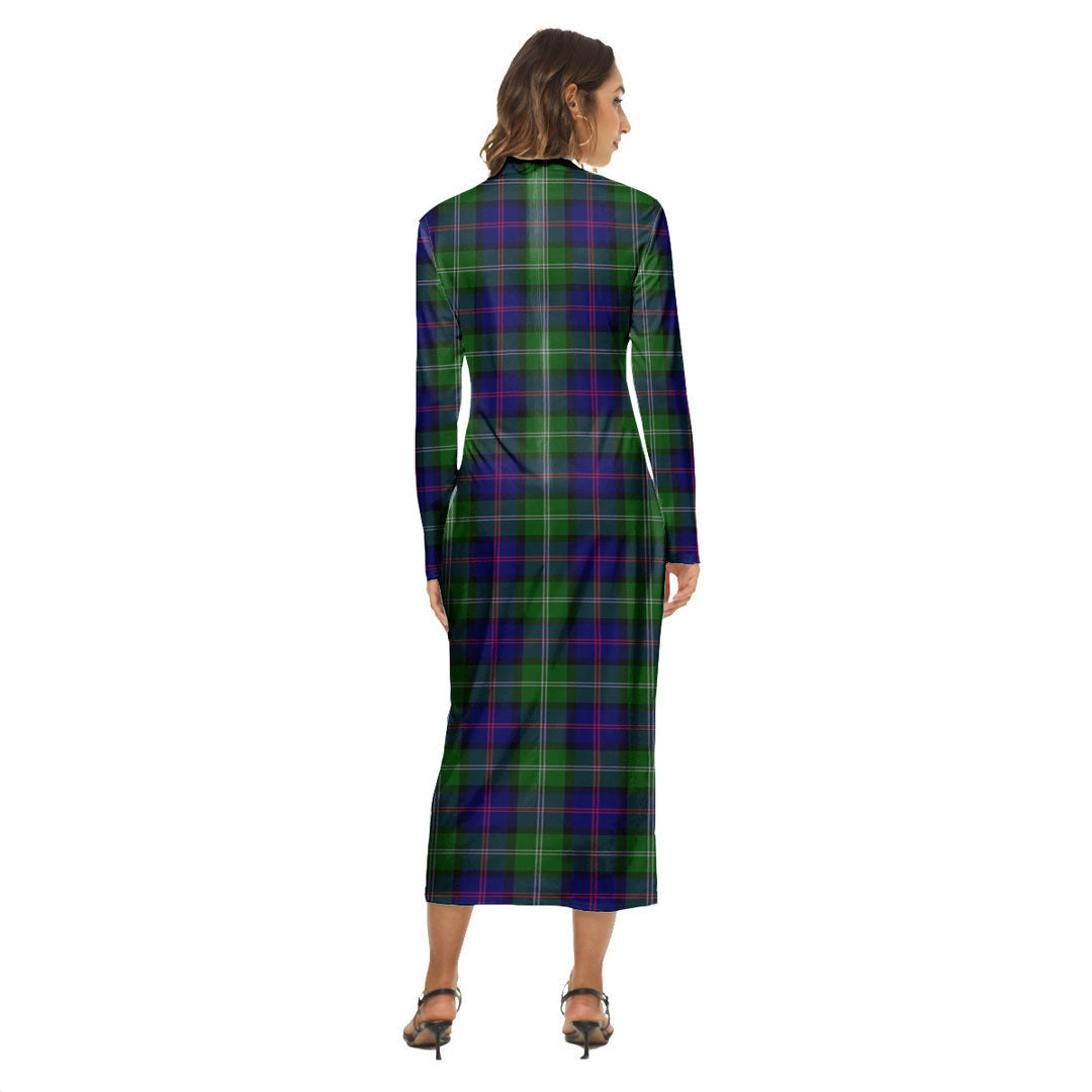 MacThomas Modern Tartan Crest Women's Hip Dress