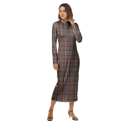 Nicolson Hunting Weathered Tartan Plaid Women's Hip Dress