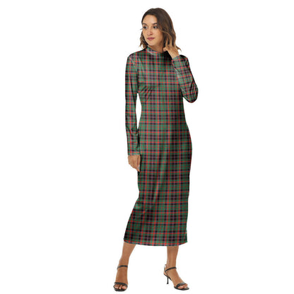 Cumming Hunting Ancient Tartan Plaid Women's Hip Dress