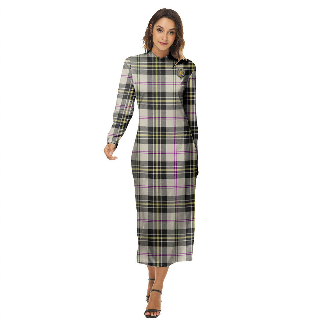 MacPherson Dress Ancient Tartan Crest Women's Hip Dress