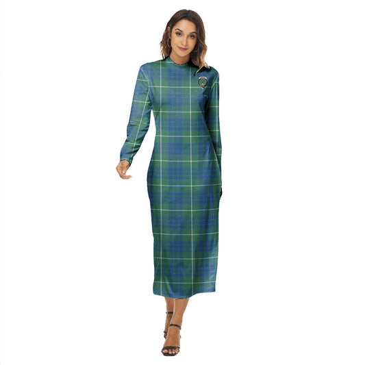 Hamilton Hunting Ancient Tartan Crest Women's Hip Dress