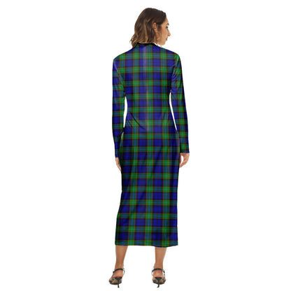 Sempill Modern Tartan Plaid Women's Hip Dress