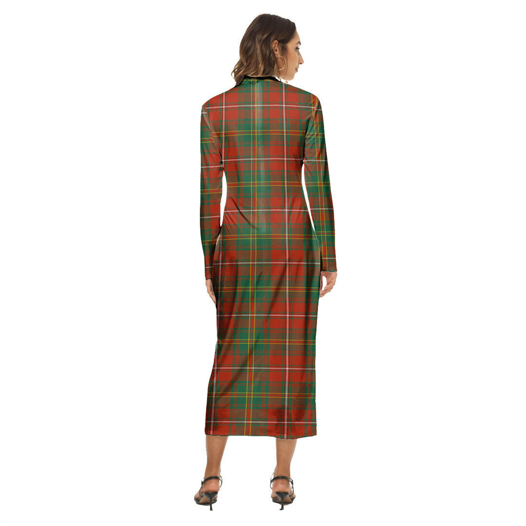 Hay Ancient Tartan Crest Women's Hip Dress