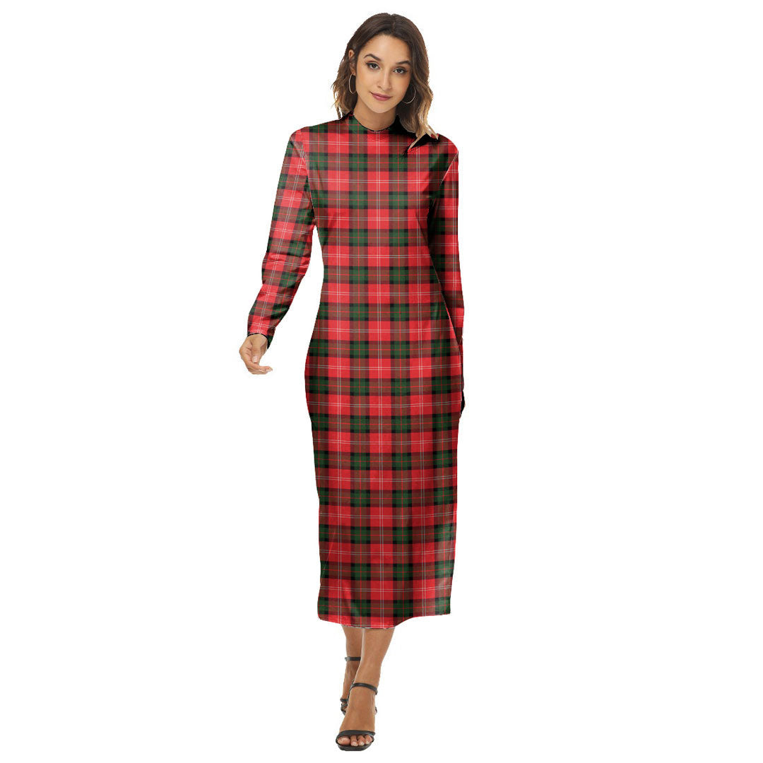 Nesbitt Modern Tartan Plaid Women's Hip Dress