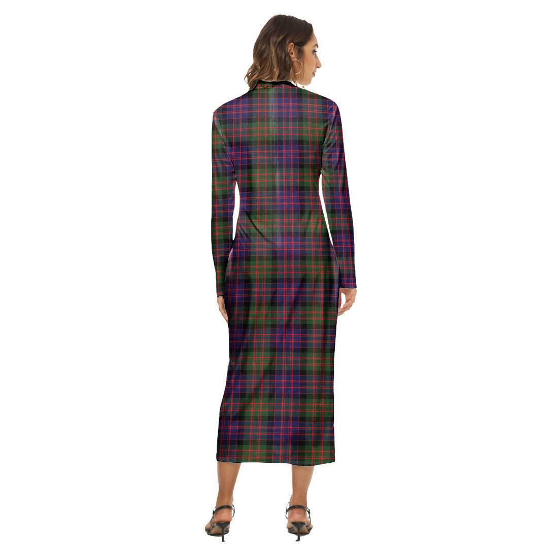 MacDonald Modern Tartan Plaid Women's Hip Dress