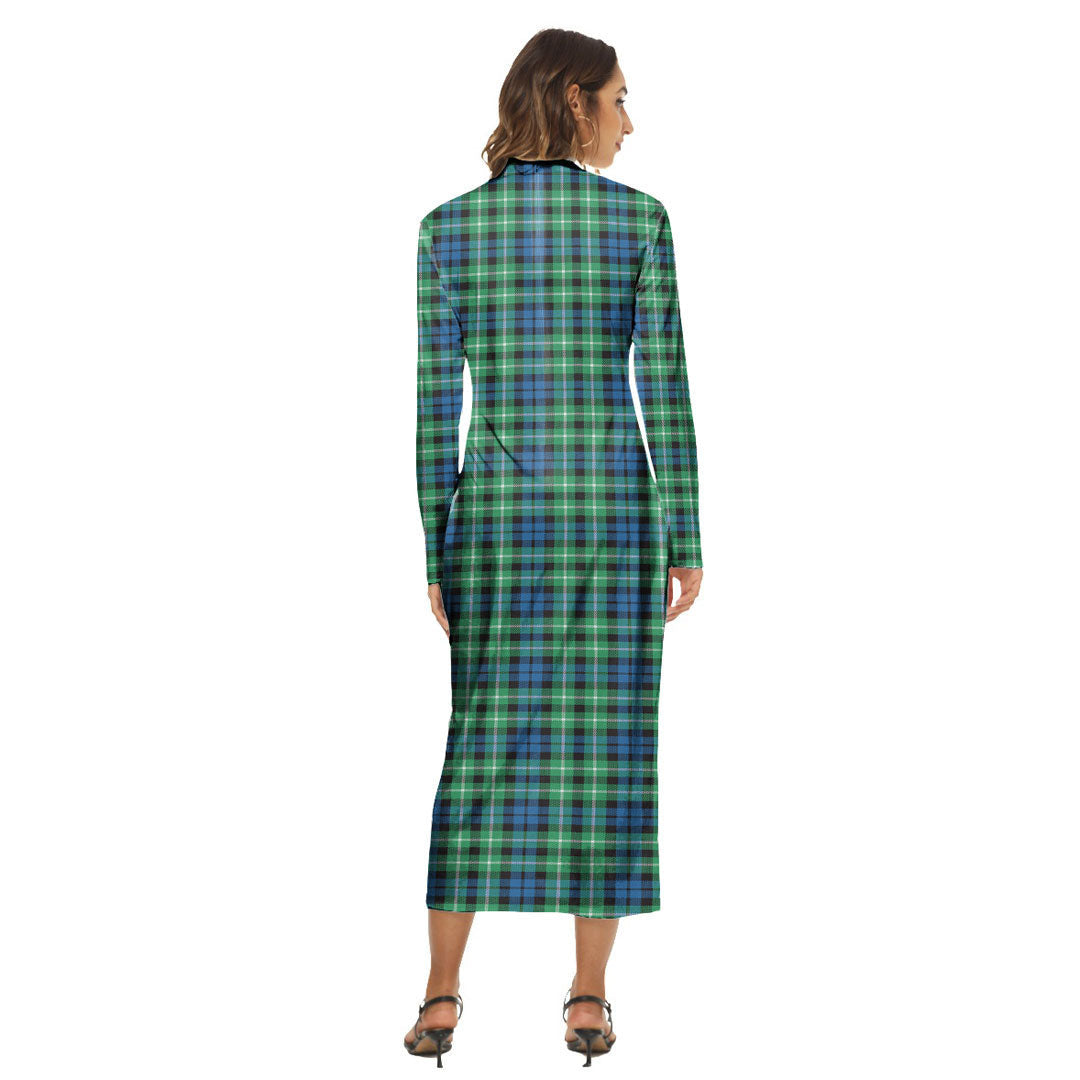 Graham of Montrose Ancient Tartan Plaid Women's Hip Dress