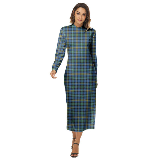 Weir Ancient Tartan Plaid Women's Hip Dress