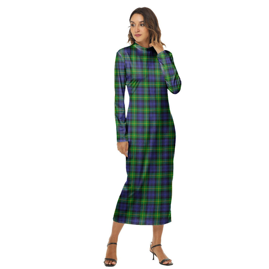 Gordon Modern Tartan Plaid Women's Hip Dress