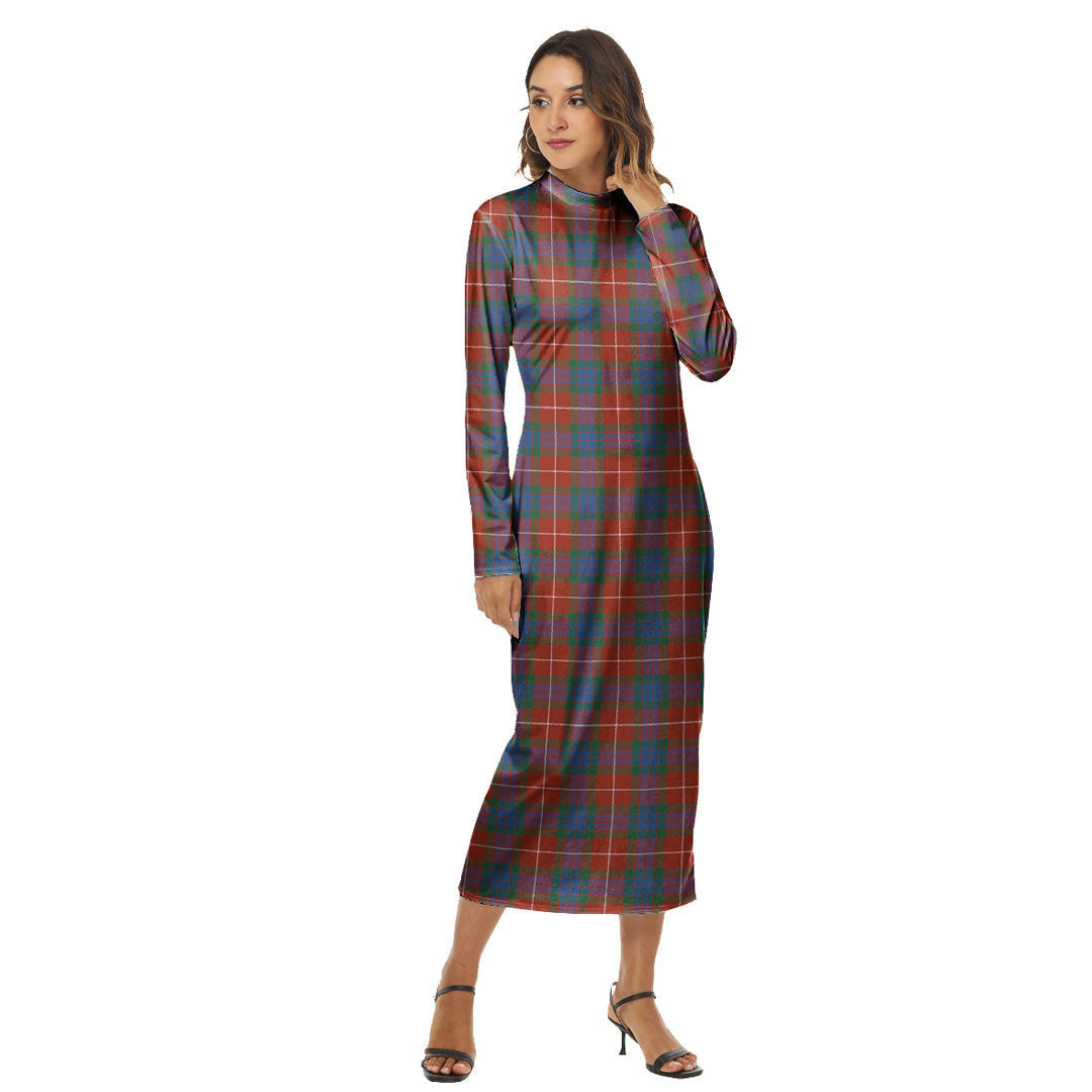 Fraser Ancient Tartan Plaid Women's Hip Dress