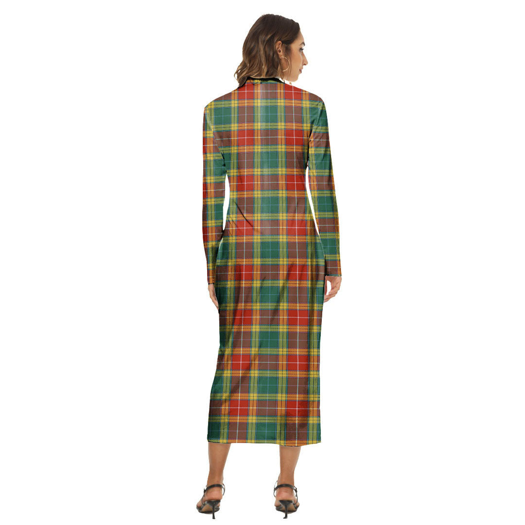 Buchanan Old Sett Tartan Plaid Women's Hip Dress