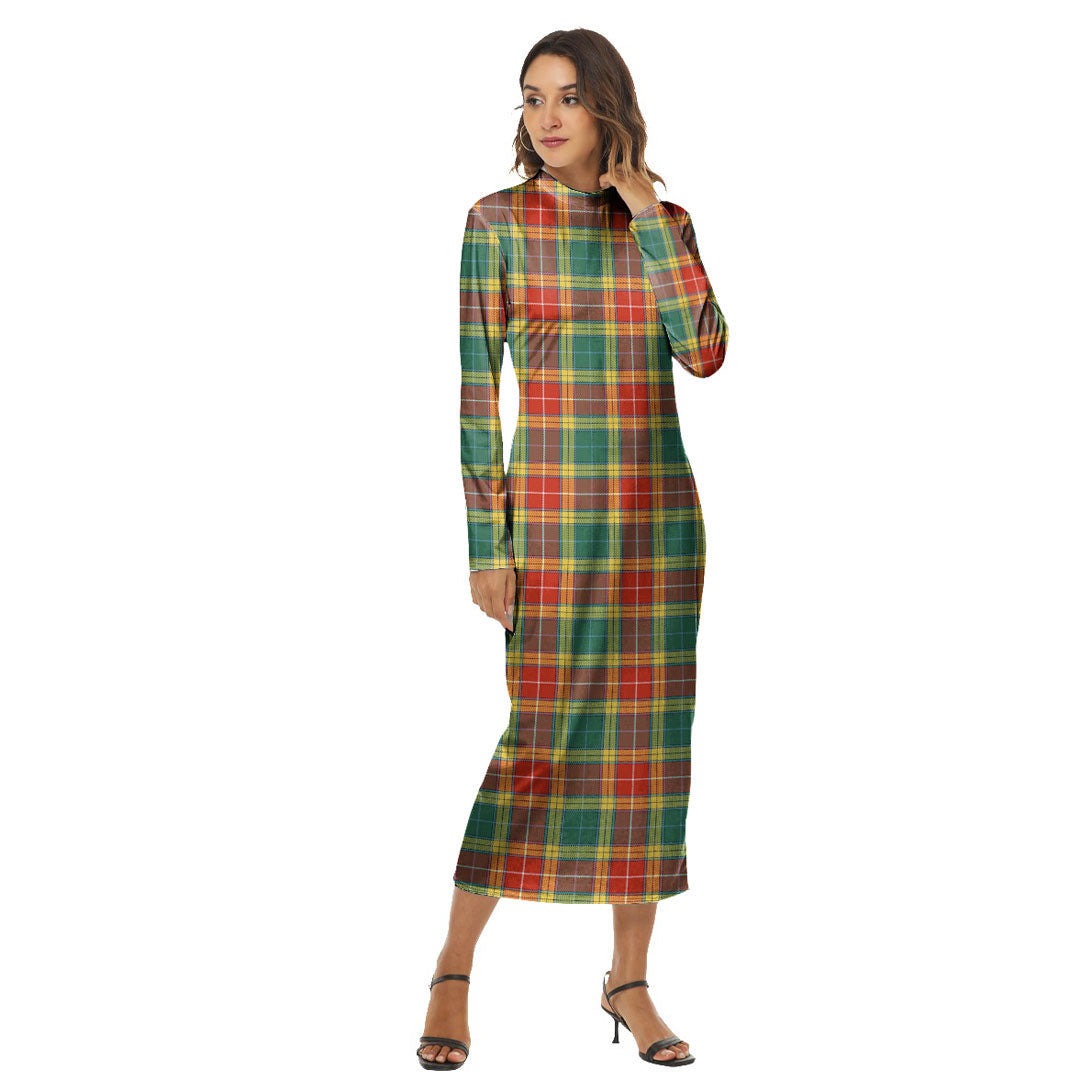 Buchanan Old Sett Tartan Plaid Women's Hip Dress