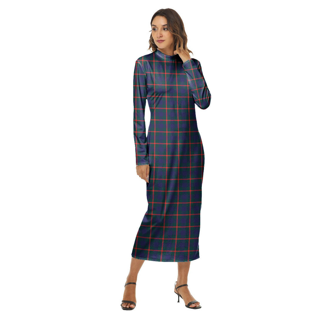 Agnew Modern Tartan Plaid Women's Hip Dress