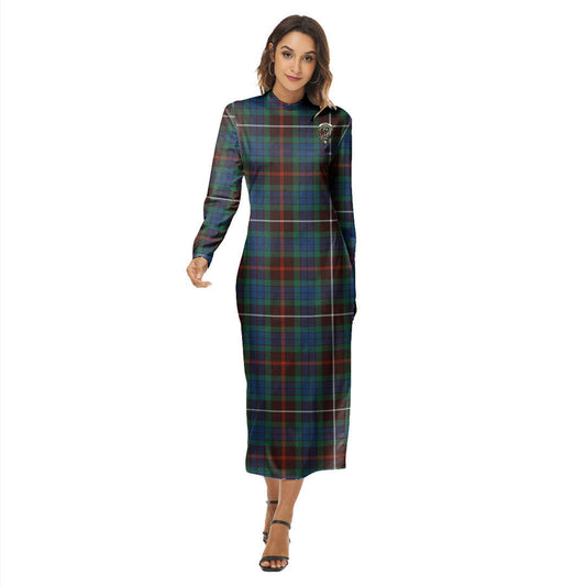 Fraser Hunting Ancient Tartan Crest Women's Hip Dress