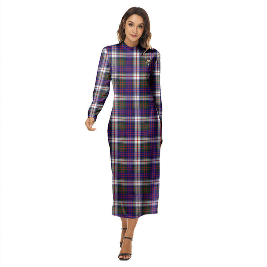 MacDonald Dress Modern Tartan Crest Women's Hip Dress