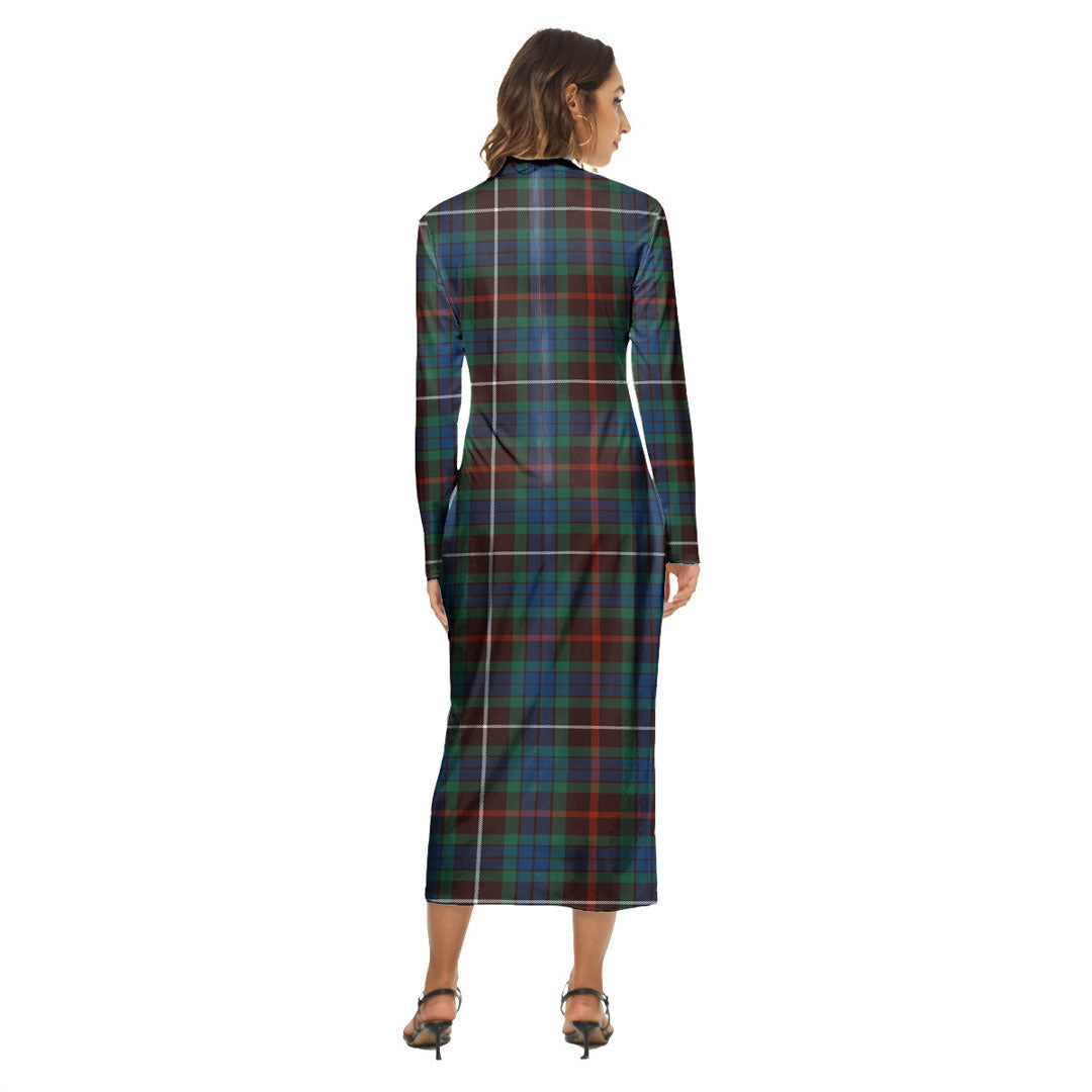 Fraser Hunting Ancient Tartan Crest Women's Hip Dress