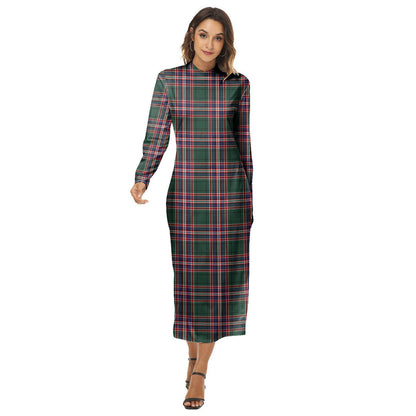 MacFarlane Hunting Modern Tartan Plaid Women's Hip Dress