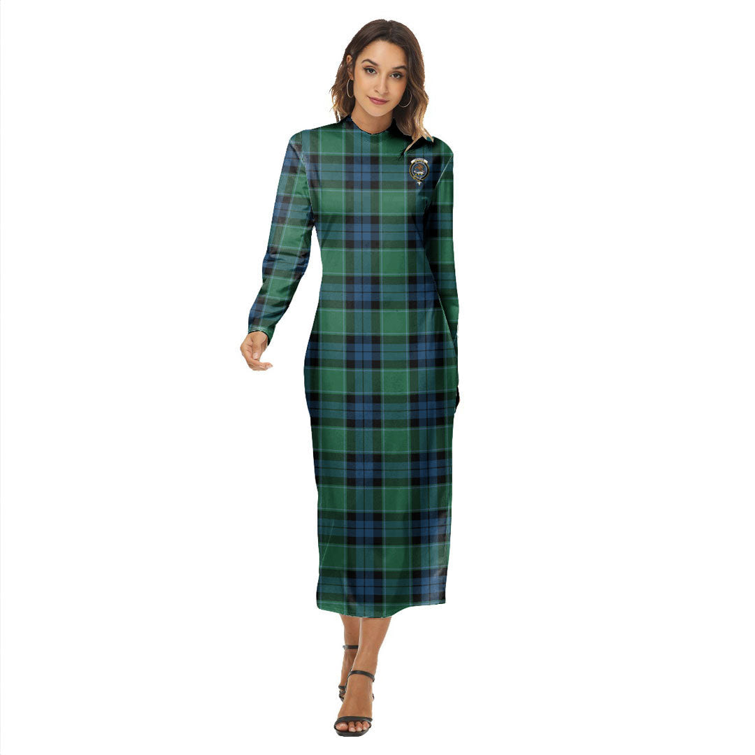 Graham of Menteith Ancient Tartan Crest Women's Hip Dress